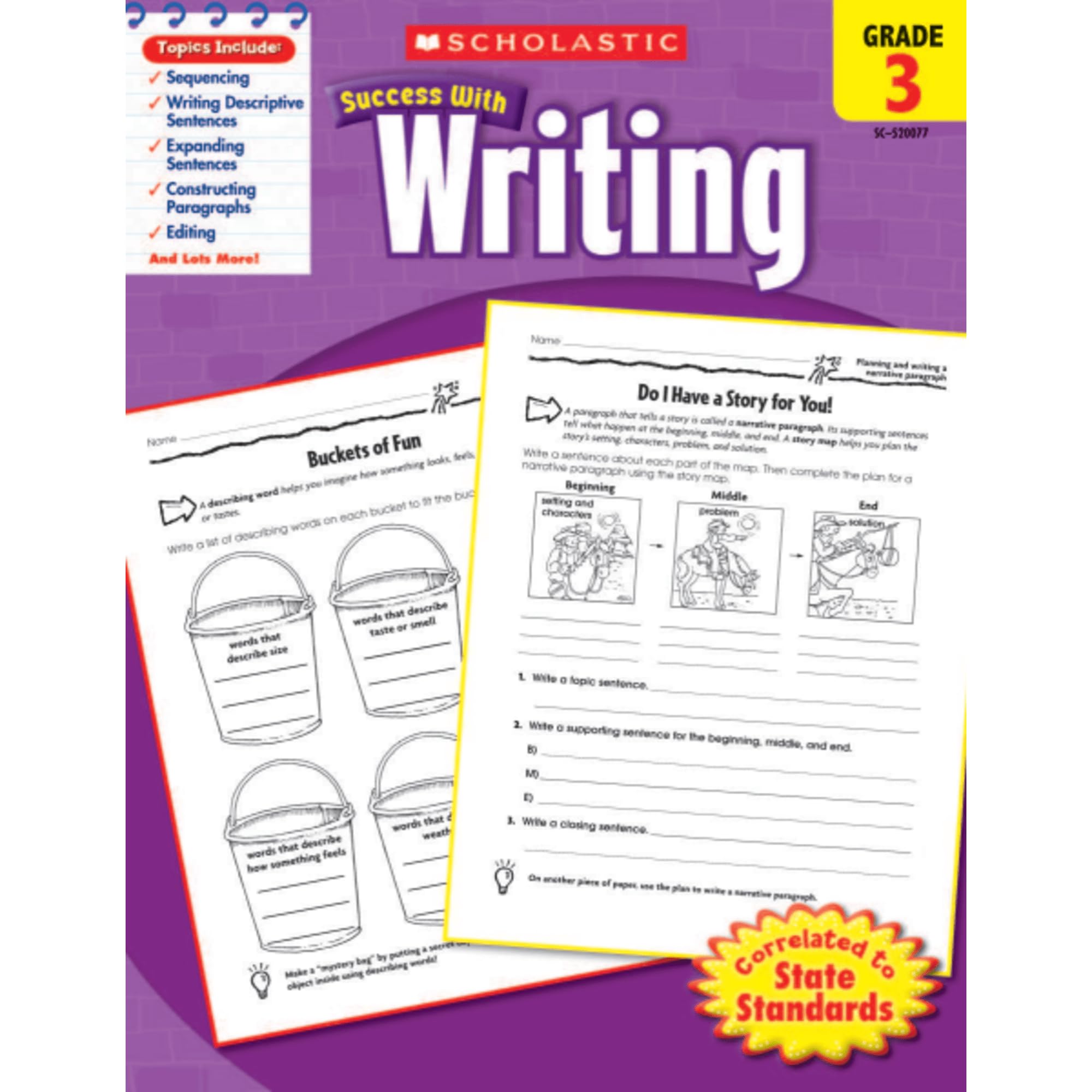 Scholastic Success With Writing, Grade 3,Used