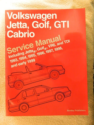 Volkswagen Jetta, Golf, GTI, Cabrio Service Manual: Jetta, Golf, GTI: 19931999; Cabrio: 19952002, Including 1.9L TDI, 2.0L and