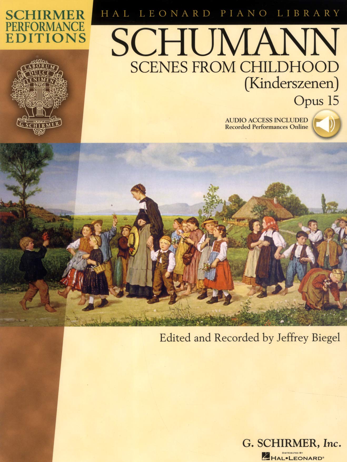 Schumann  Scenes from Childhood (Kinderscenen), Opus 15 (Schirmer Performance Editions Series),Used