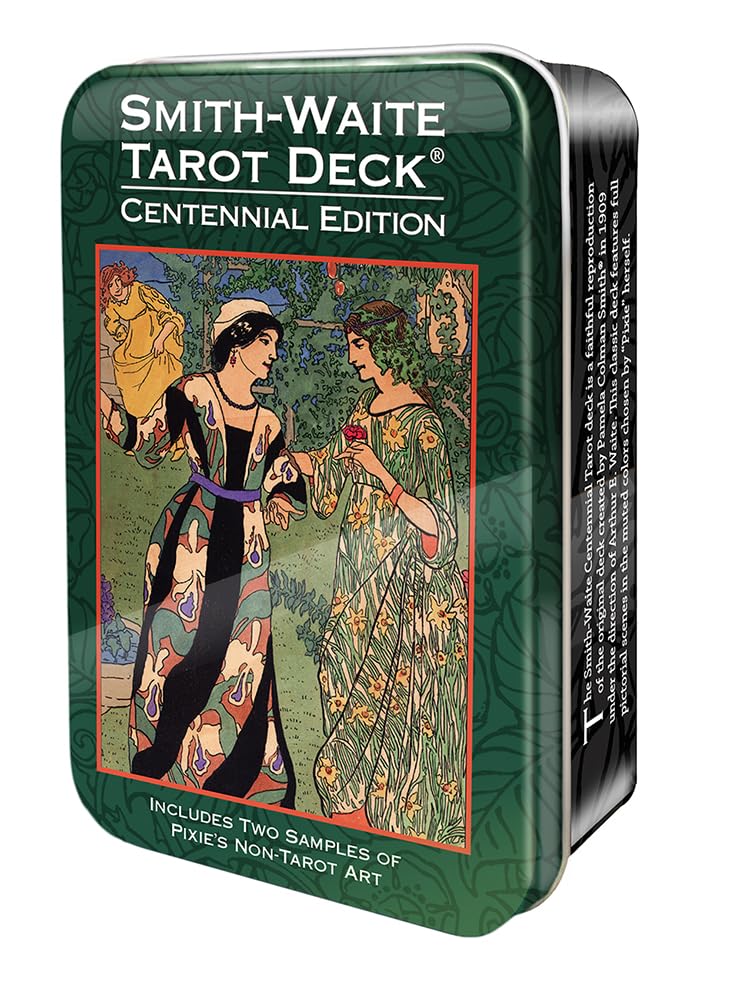 SmithWaite? Centennial Tarot Deck in a Tin,New