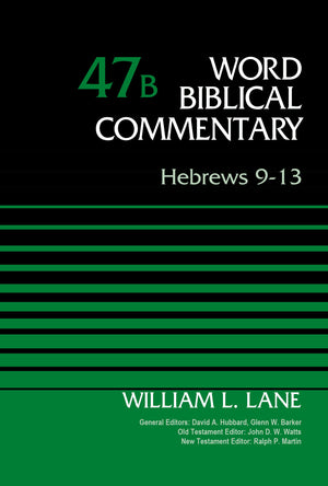 Hebrews 913, Volume 47B (47) (Word Biblical Commentary),Used