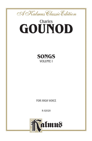 Songs, Vol 1: High Voice (French Language Edition) (Kalmus Edition, Vol 1) (French Edition),Used