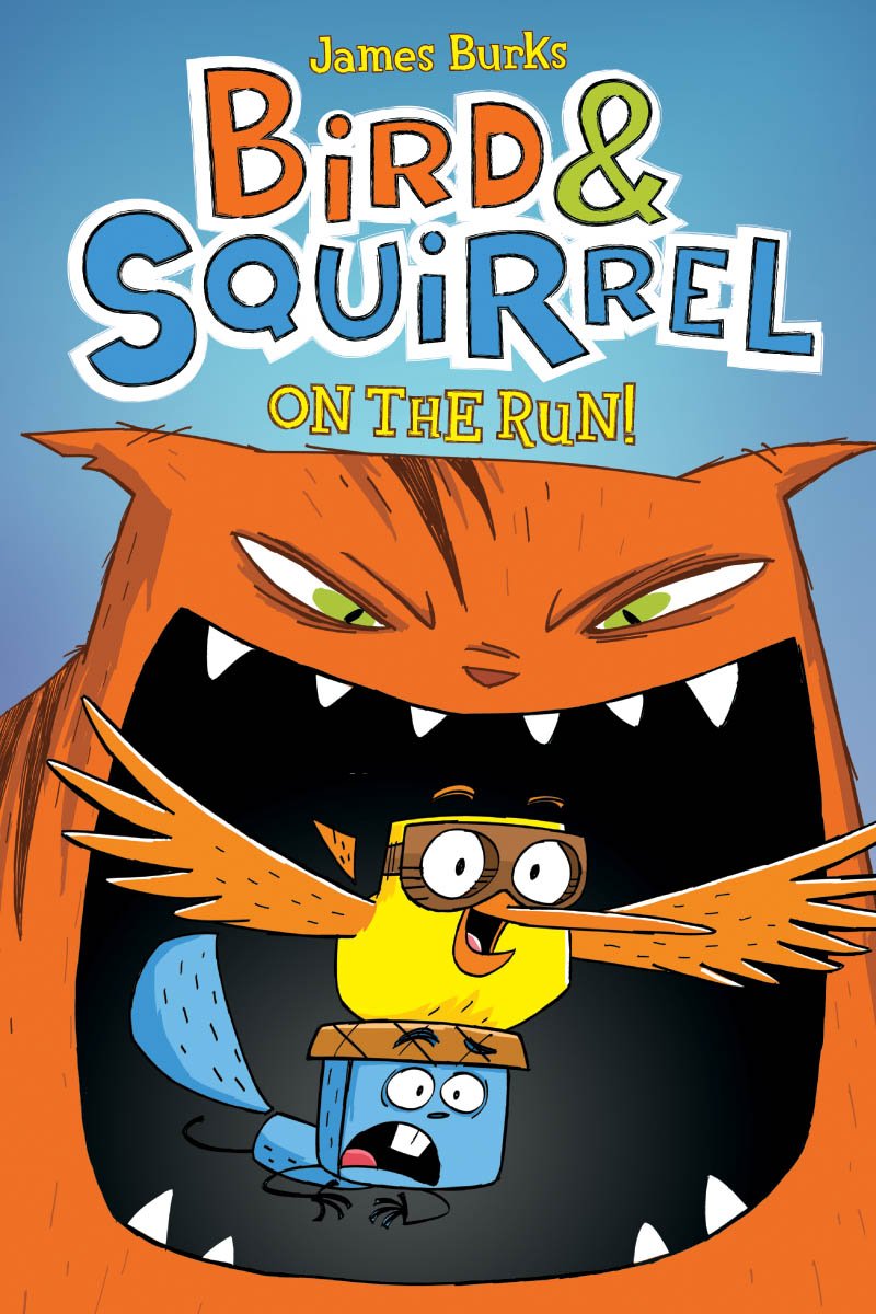 Bird & Squirrel On The Run!: A Graphic Novel (Bird & Squirrel #1),Used