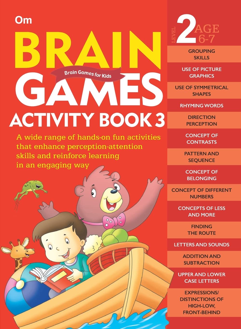 Activity Book : Brain Games For Kids : Brain Games Activity Book Level 2 : Book-3