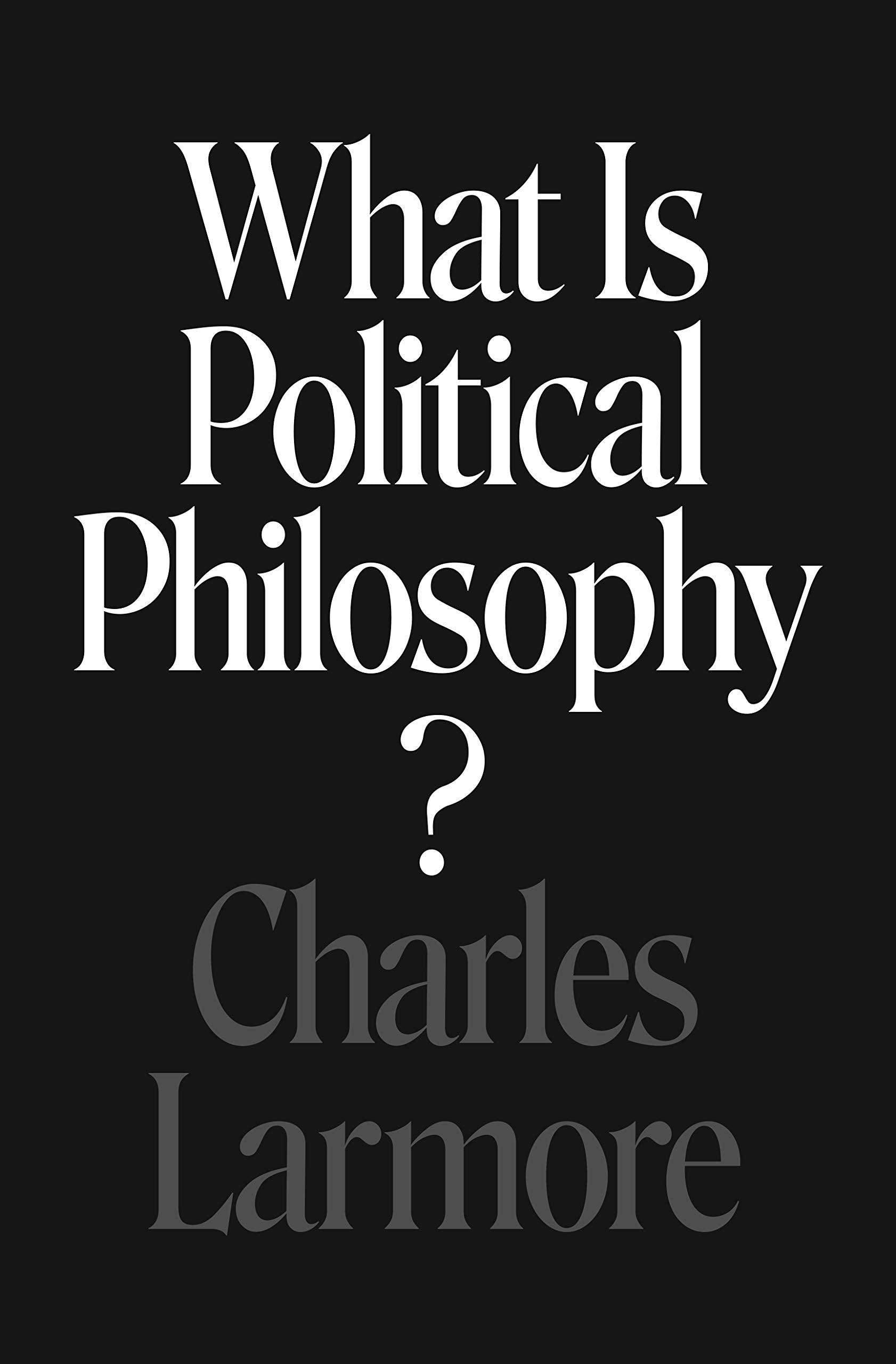 What Is Political Philosophy?,Used