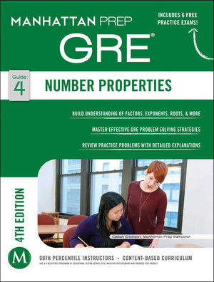 GRE Number Properties (Manhattan Prep GRE Strategy Guides),Used