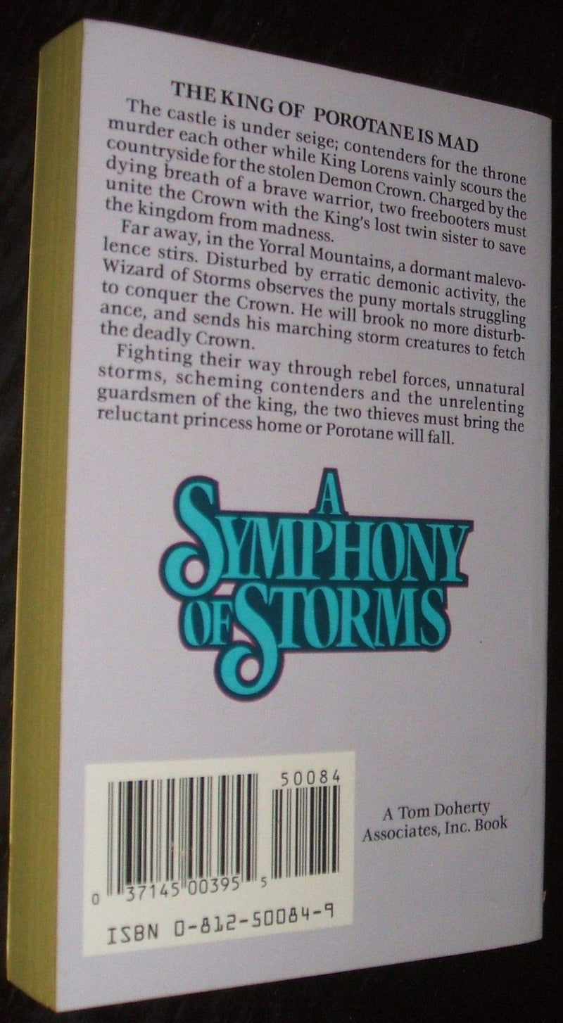 A Symphony of Storms (Demon Crown Book #3),Used