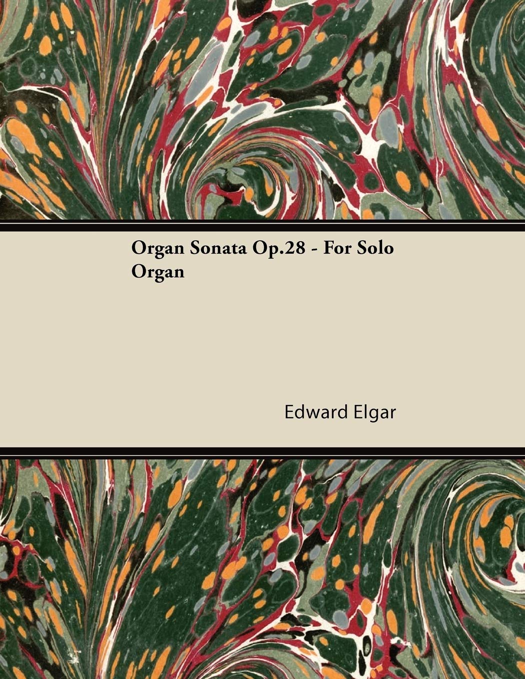 Organ Sonata Op.28  For Solo Organ,Used