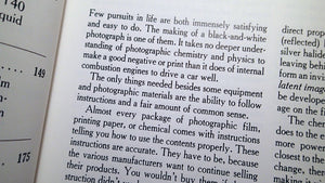 The Morgan & Morgan darkroom book,Used