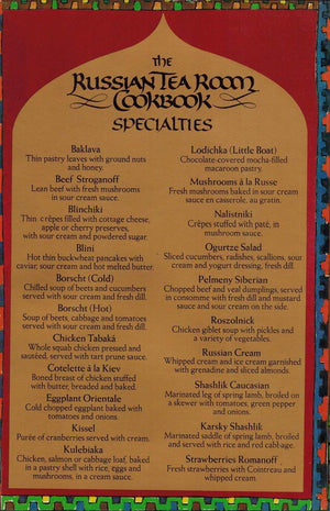 The Russian Tea Room Cookbook,New
