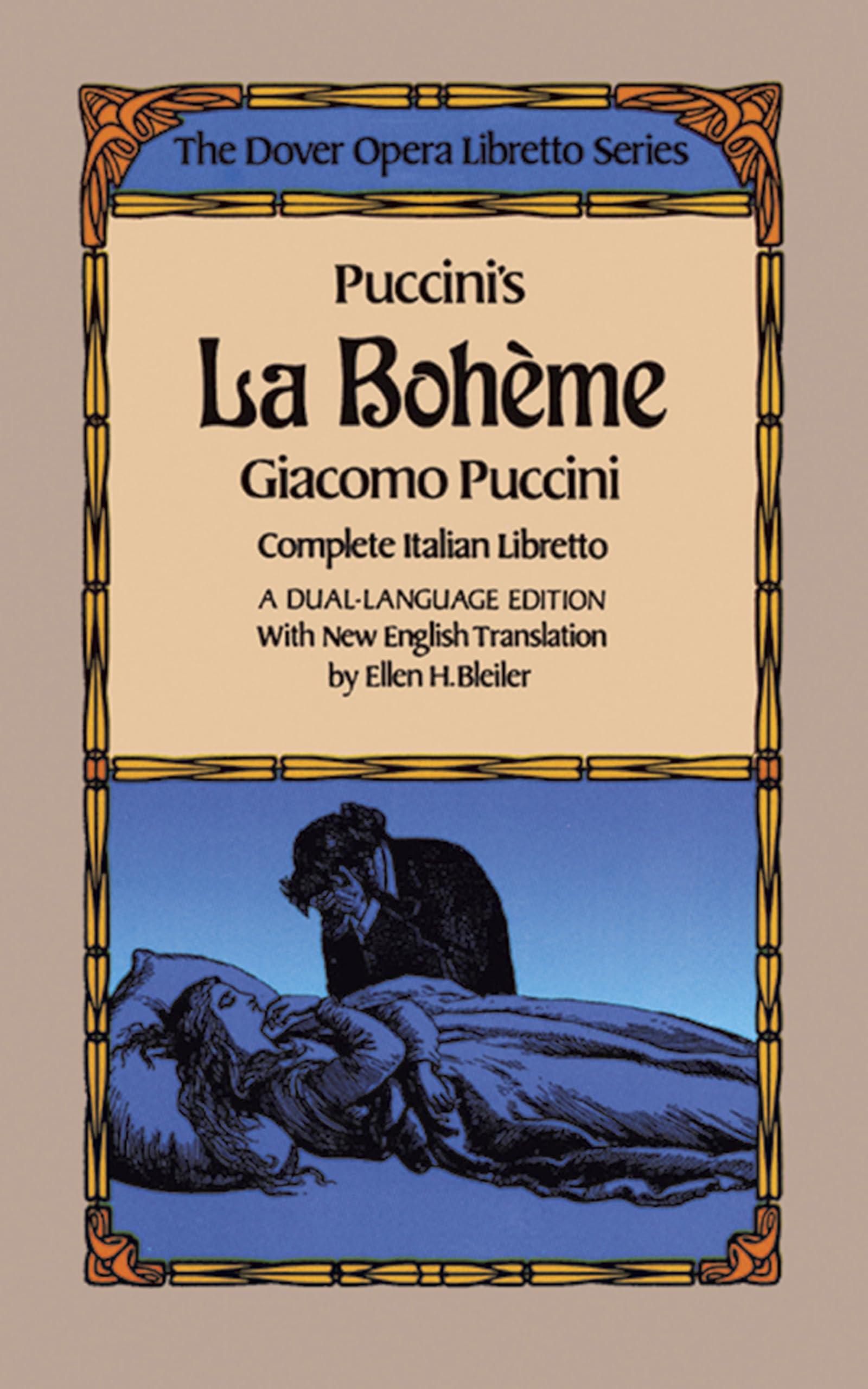 Puccini's La Boheme (the Dover Opera Libretto Series) (Dover Books On Music: Voice) (English and Italian Edition),Used