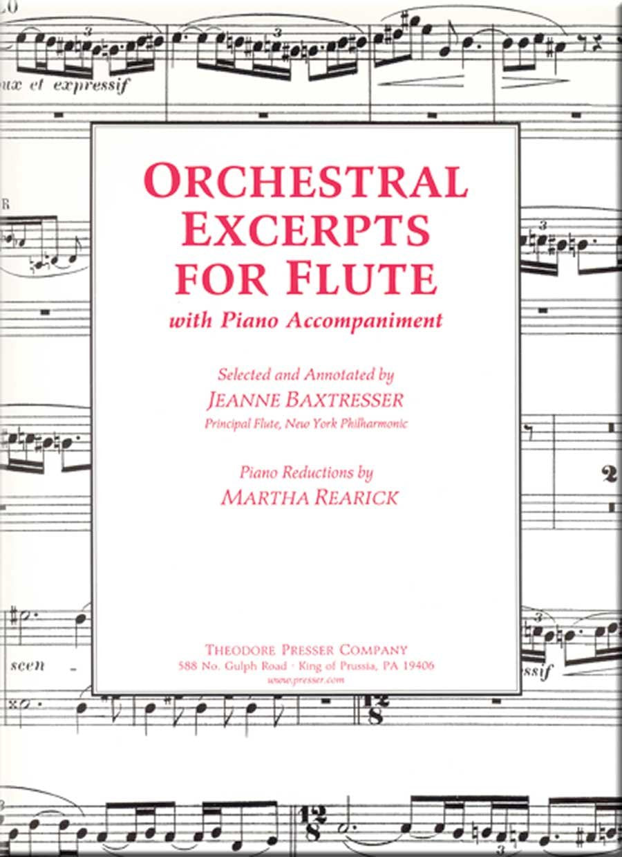 Orchestral Excerpts for Flute,Used