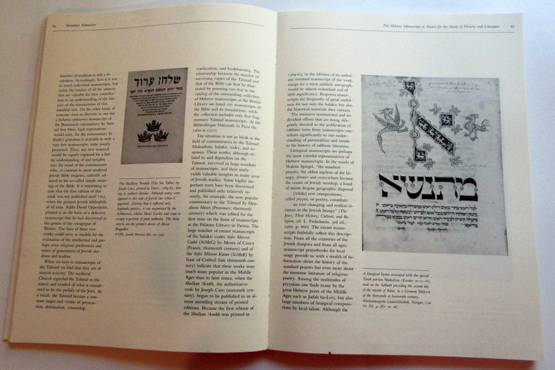 A Sign and a Witness: 2,000 Years of Hebrew Books and Illuminated Manuscripts (Studies in Jewish History),Used