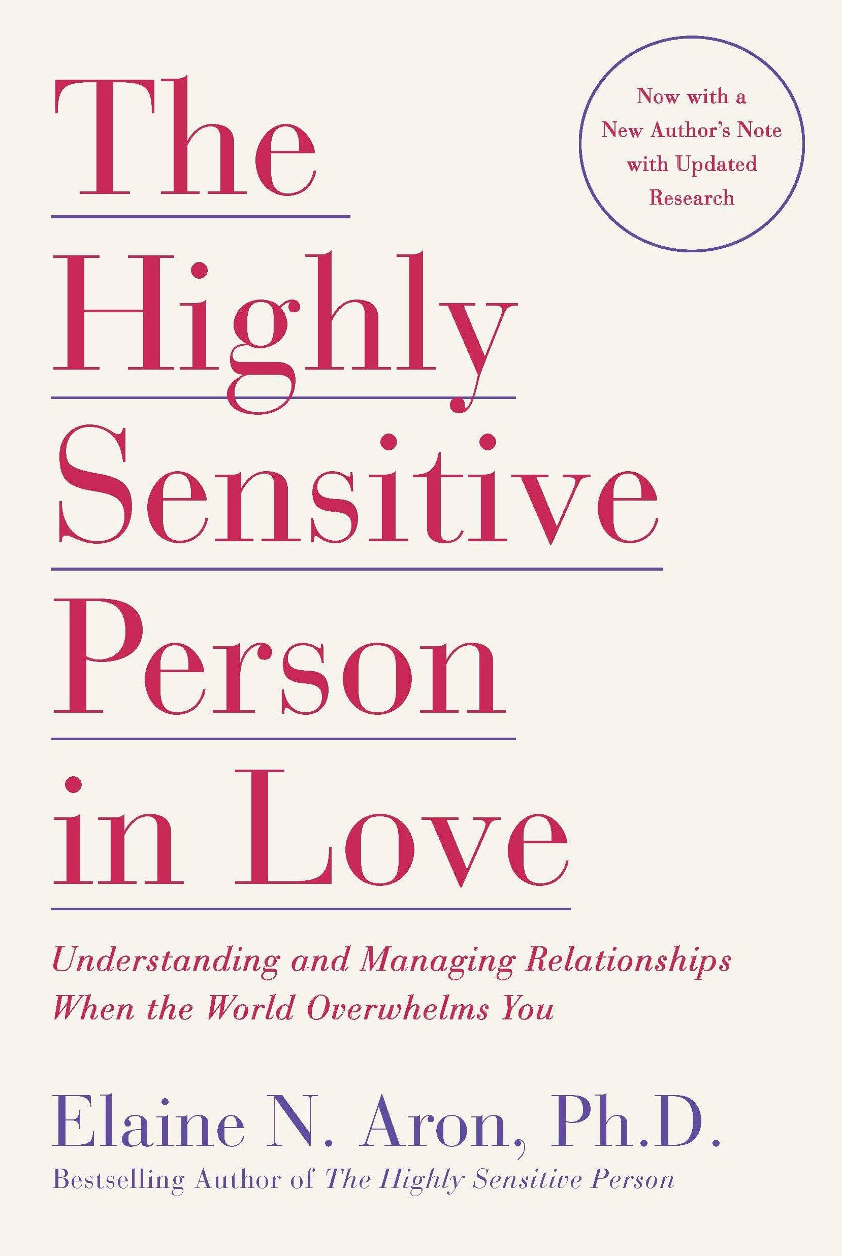 The Highly Sensitive Person in Love: Understanding and Managing Relationships When the World Overwhelms You,Used