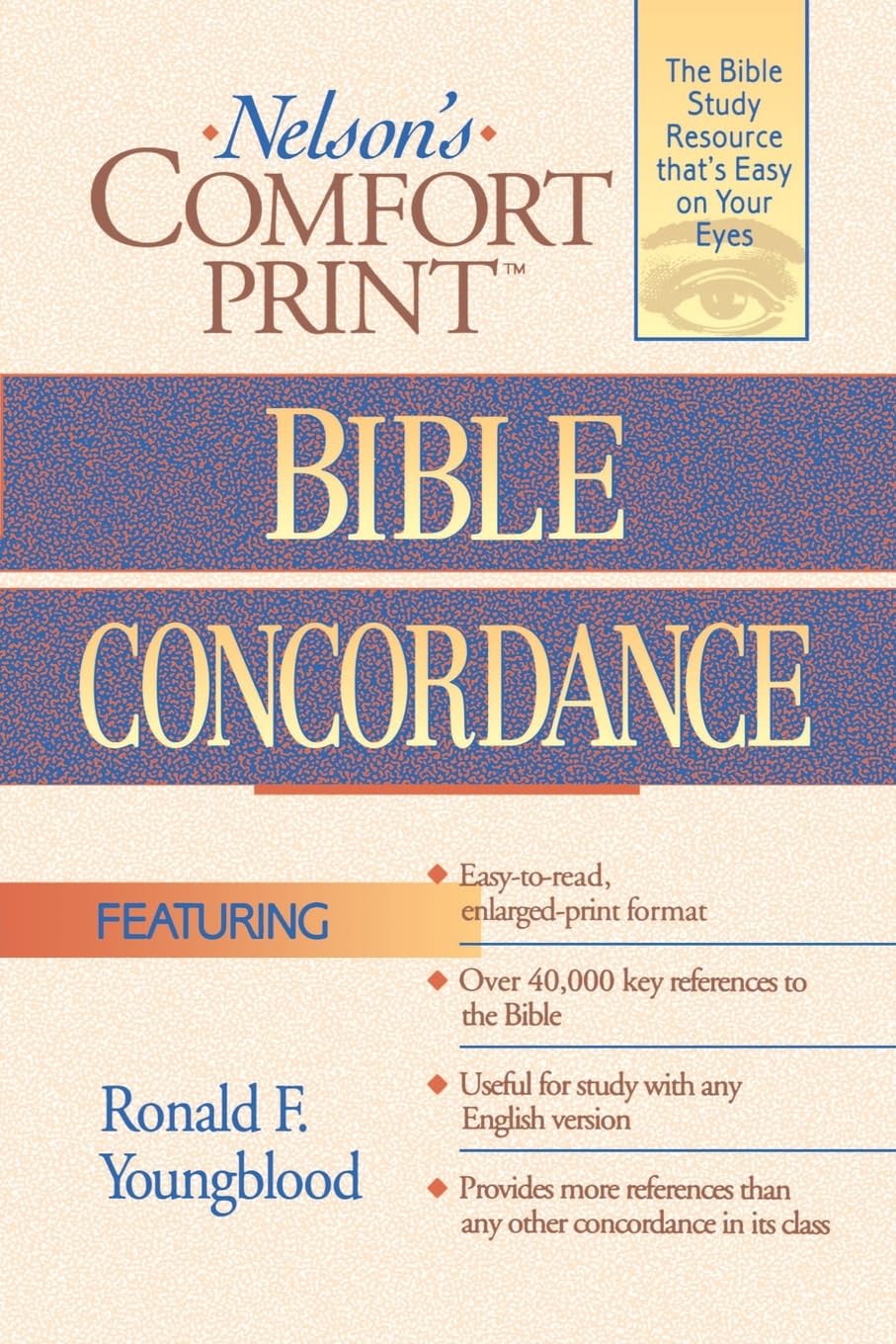 Comfort Print Bible Concordance,New