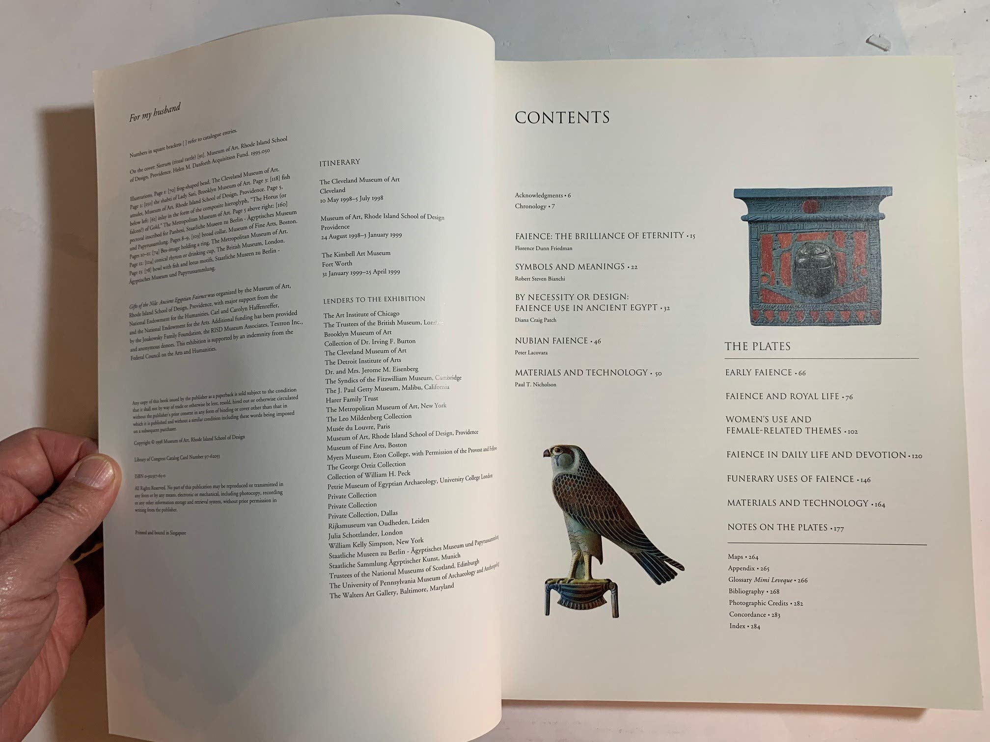 Gifts of the Nile: Ancient Egyptian Faience,Used