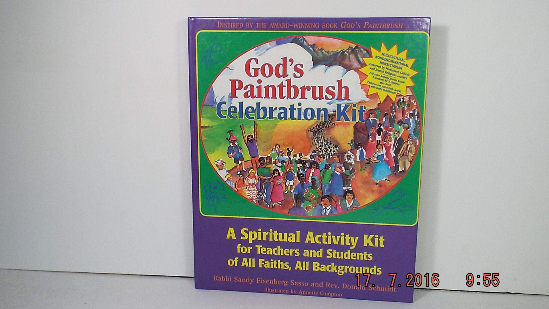 God's Paintbrush Celebration Kit: A Spiritual Activity Kit,Used