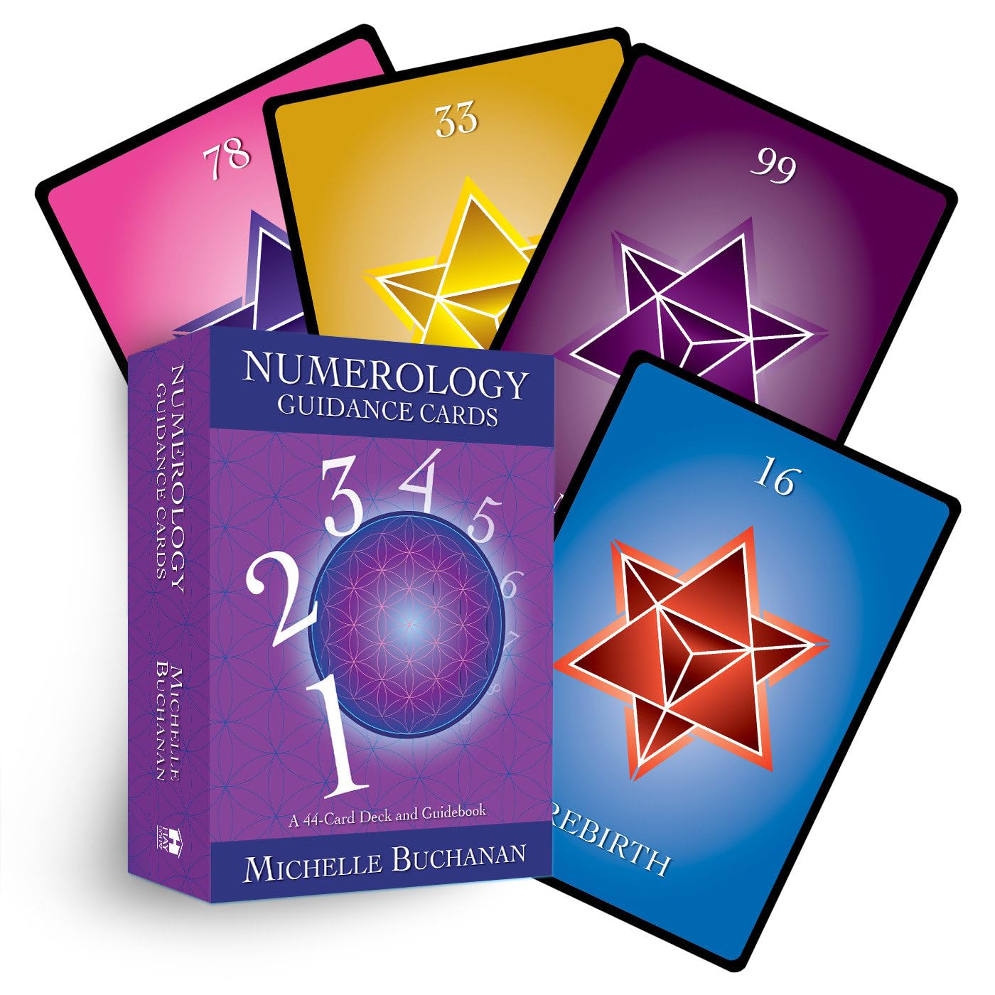 Numerology Guidance Cards: A 44Card Deck and Guidebook,New