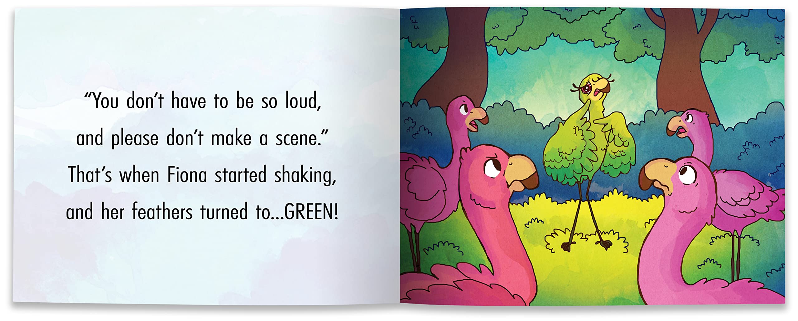 Fiona Flamingo  Childrens Emotions Book That Teaches Emotional Intelligence & How To Identify, Label, And Manage Feelings  Bes
