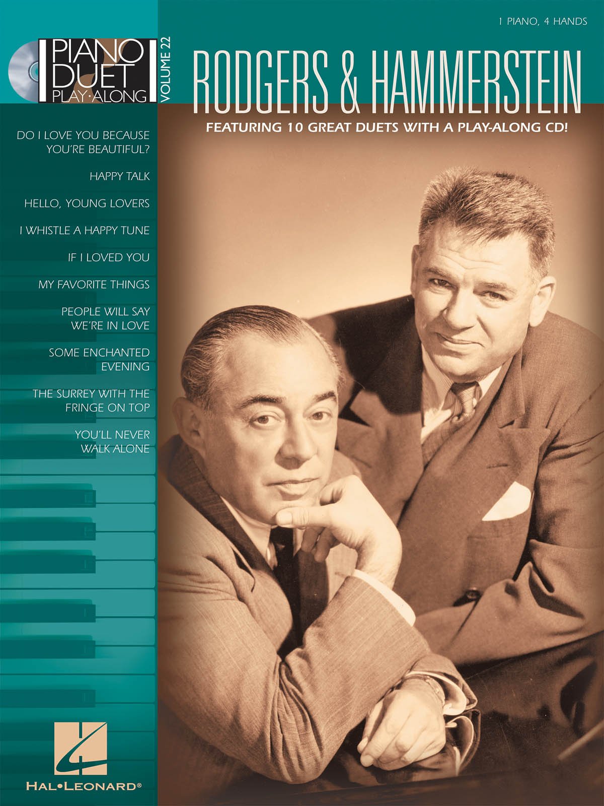 Rodgers & Hammerstein: Piano Duet PlayAlong Volume 22,Used