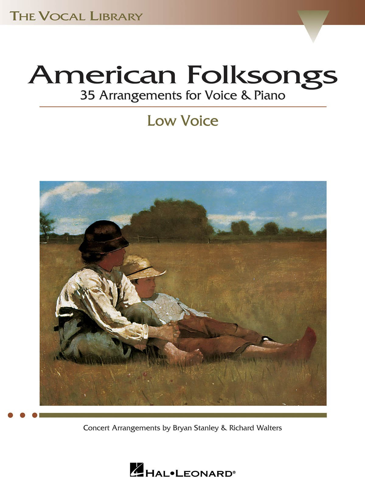 American Folksongs  Low Voice (The Vocal Library Series),New