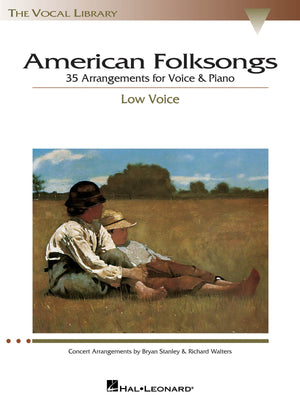 American Folksongs  Low Voice (The Vocal Library Series),New