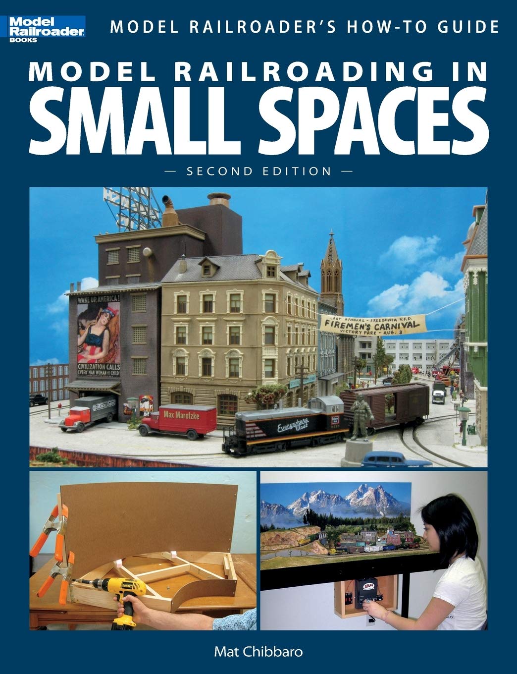 Model Railroading In Small Spaces (Model Railroader'S Howto Guide),New