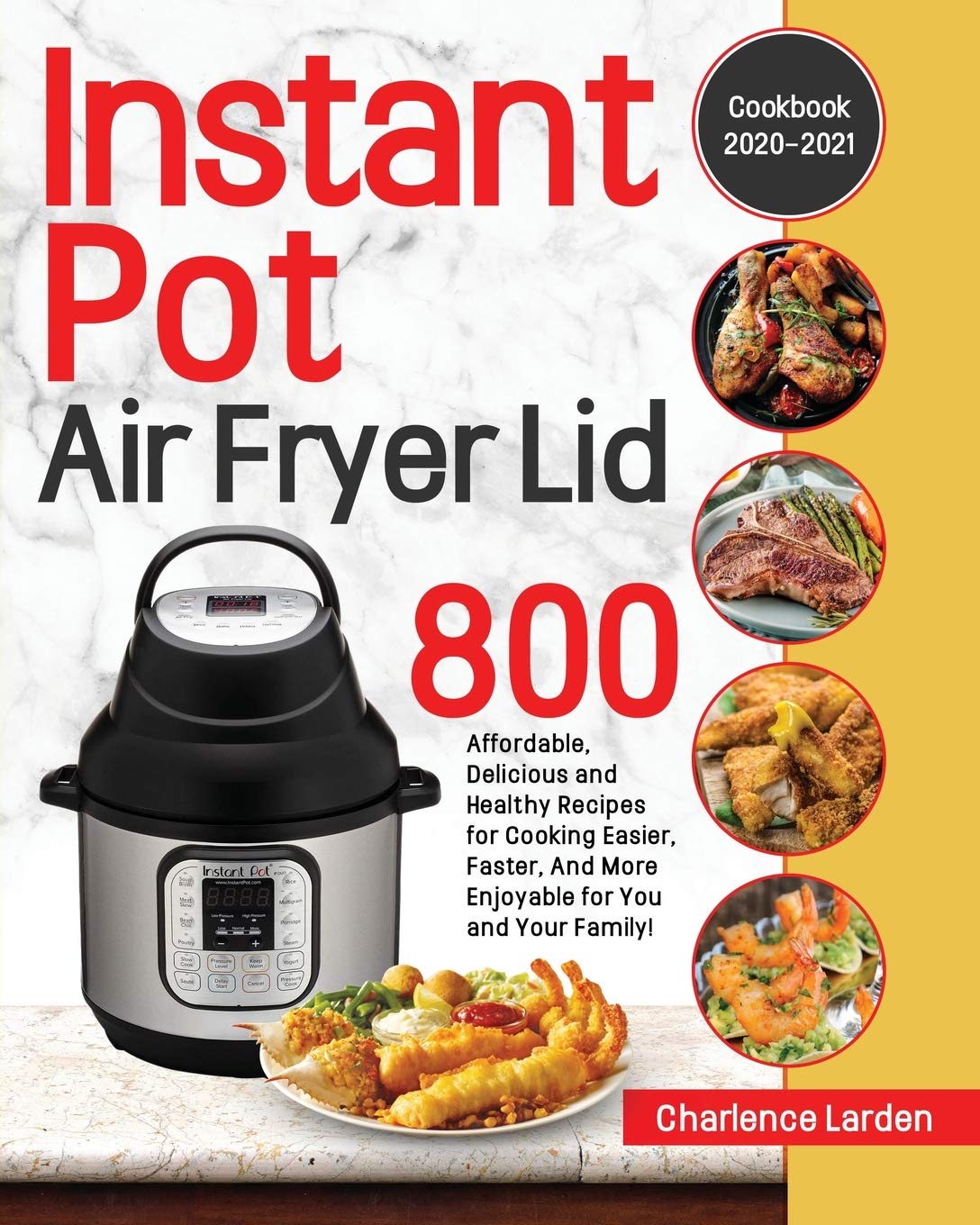 Instant Pot Air Fryer Lid Cookbook 20202021,Used