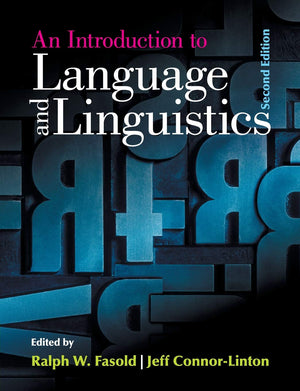 An Introduction to Language and Linguistics,Used