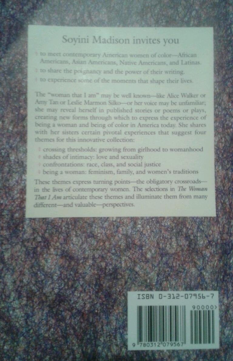The Woman That I Am: The Literature and Culture of Contemporary Women of Color,Used