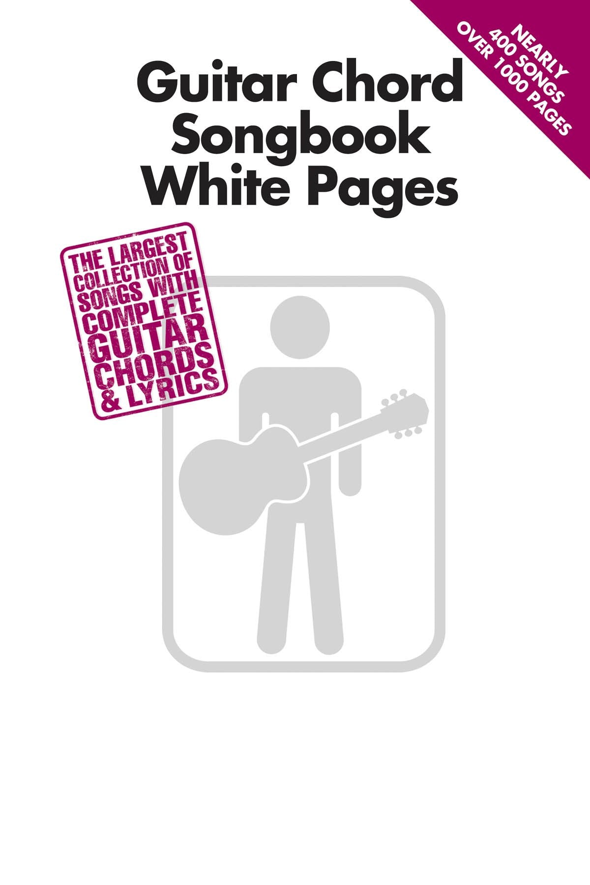 Guitar Chord Songbook White Pages,Used