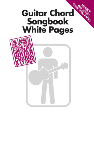 Guitar Chord Songbook White Pages,Used
