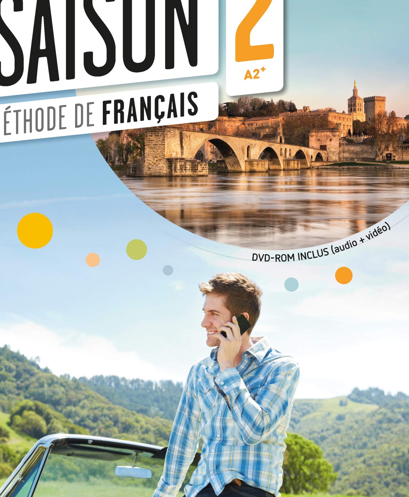 Saison 2  Niv. A2+  Livre + DVDrom,New