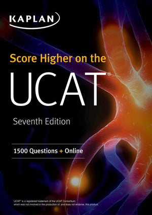 Score Higher on the UCAT: 1500 Questions + Online (Kaplan Test Prep),Used