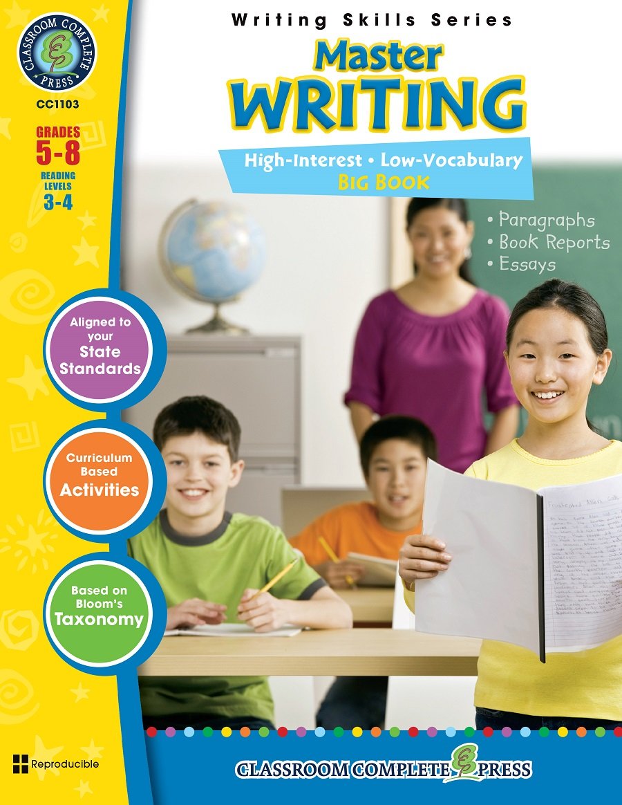 Master Writing Bundle Gr. 58 (Writing Skills)  Classroom Complete Press,Used