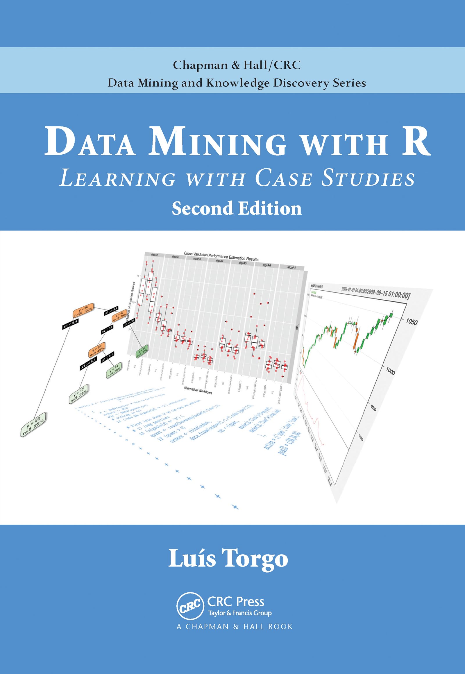 Data Mining with R: Learning with Case Studies, Second Edition (Chapman & Hall/CRC Data Mining and Knowledge Discovery Series),Used