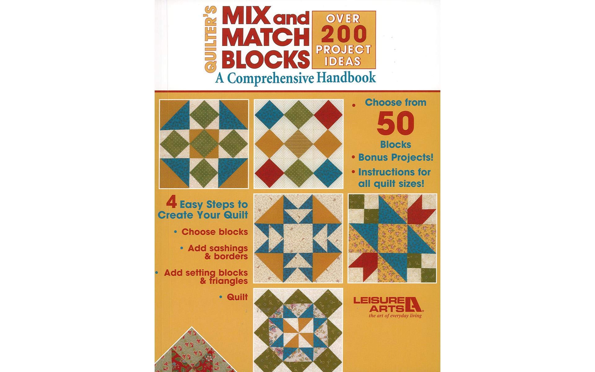 Quilter'S Mix And Match Blocks: A Comprehensive Handbook (Leisure Arts #3717)
