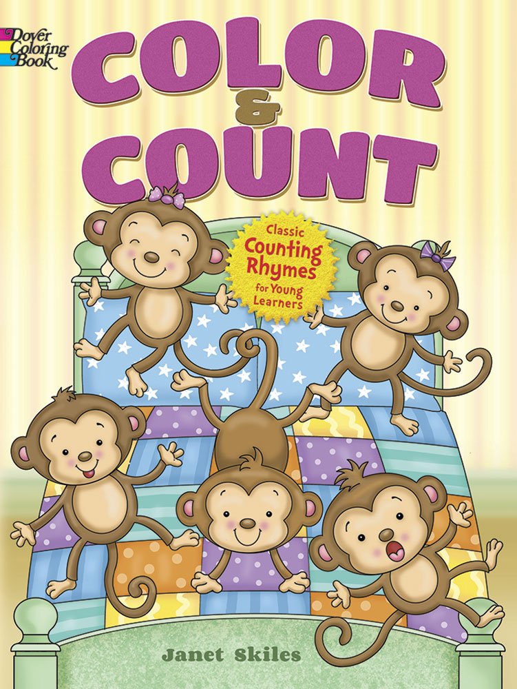 Color and Count (Dover Kids Coloring Books),Used