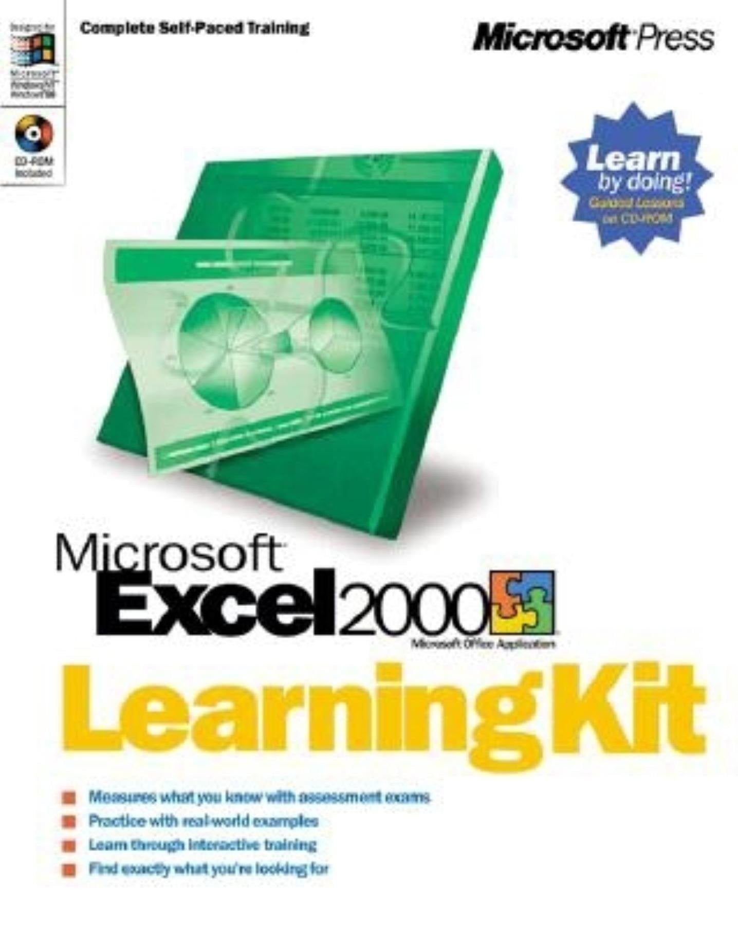 Microsoft Excel: Learning Kit (EUStep by Step),Used