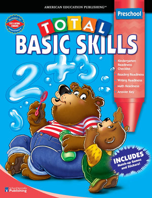Total Basic Skills, Grades Toddler  PK,Used