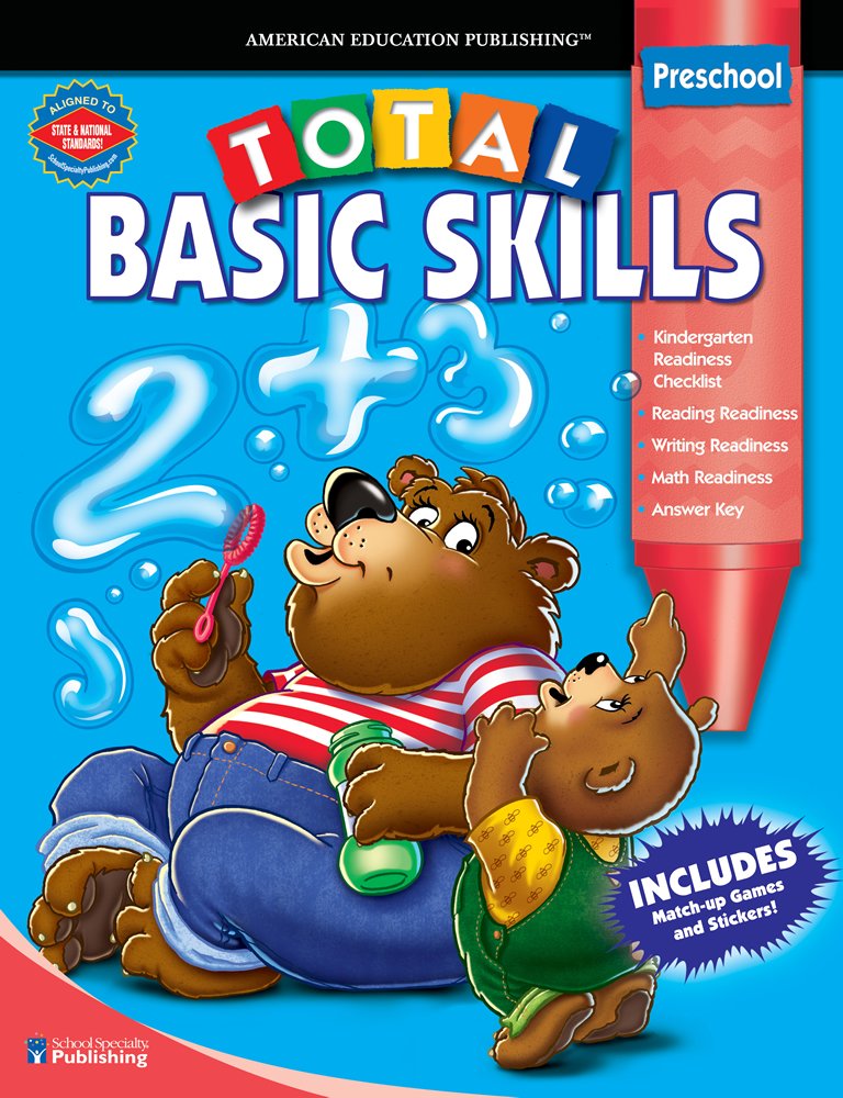 Total Basic Skills, Grades Toddler  PK,Used