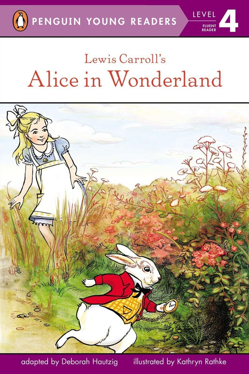 Lewis Carroll's Alice in Wonderland (Penguin Young Readers, Level 4),Used