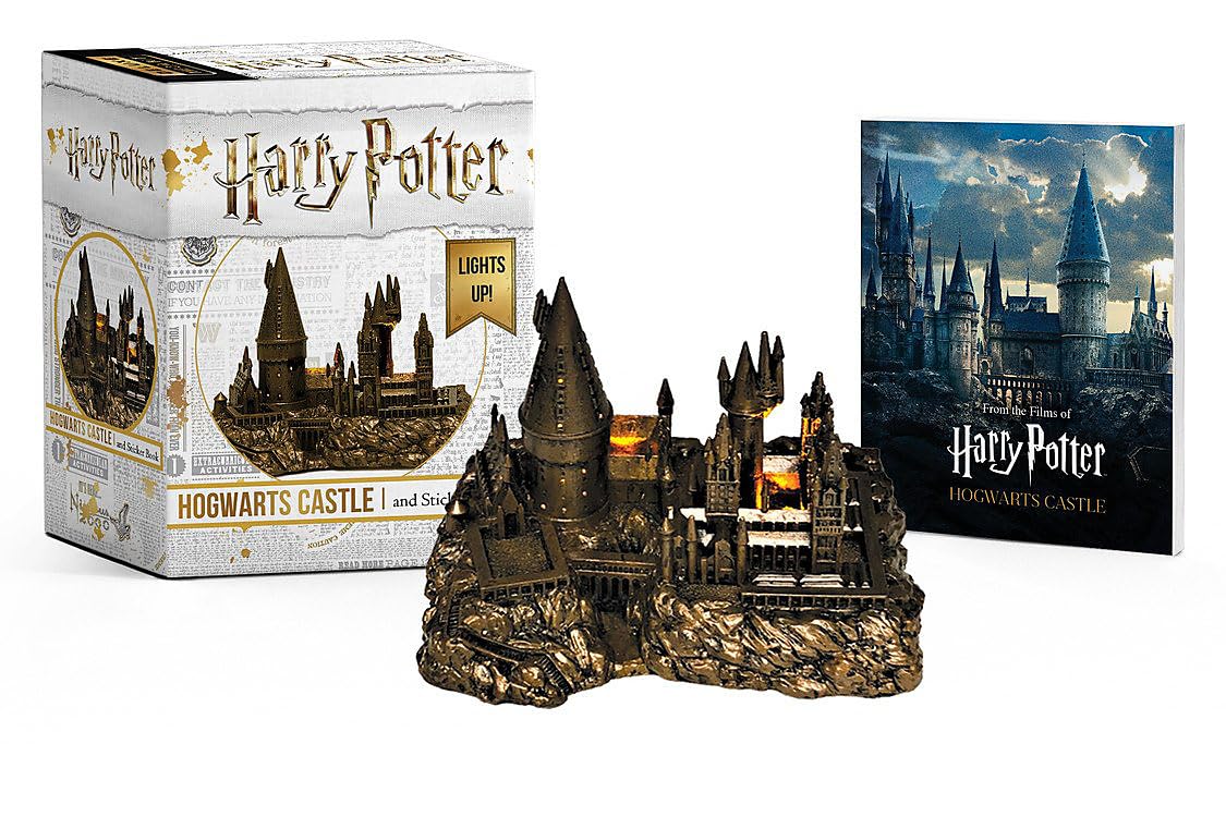 Harry Potter Hogwarts Castle and Sticker Book: Lights Up! (RP Minis),New