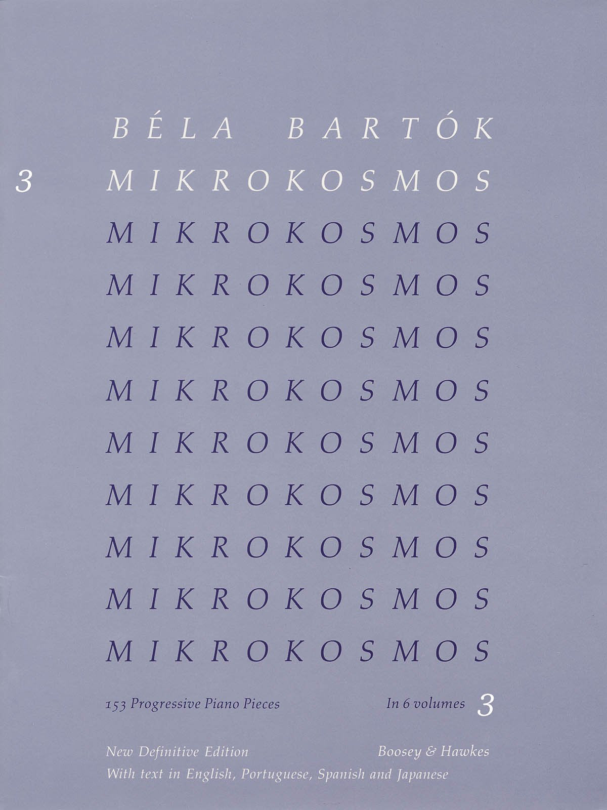 Bela Bartok Mikrokosmos 3,Used