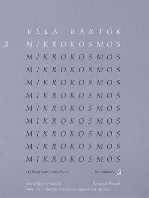 Bela Bartok Mikrokosmos 3,New