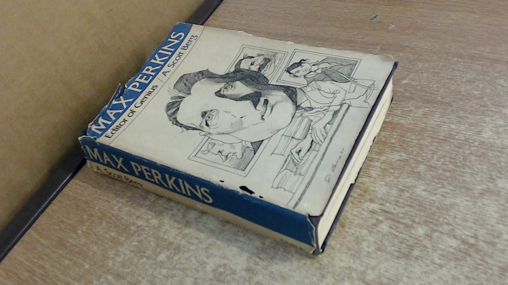 Max Perkins: Editor Of Genius 1St Edition By A. Scott Berg (1978) Hardcover,New