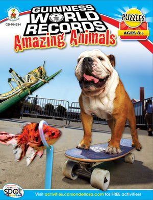 Guinness World Records Amazing Animals, Grades 3  5,Used