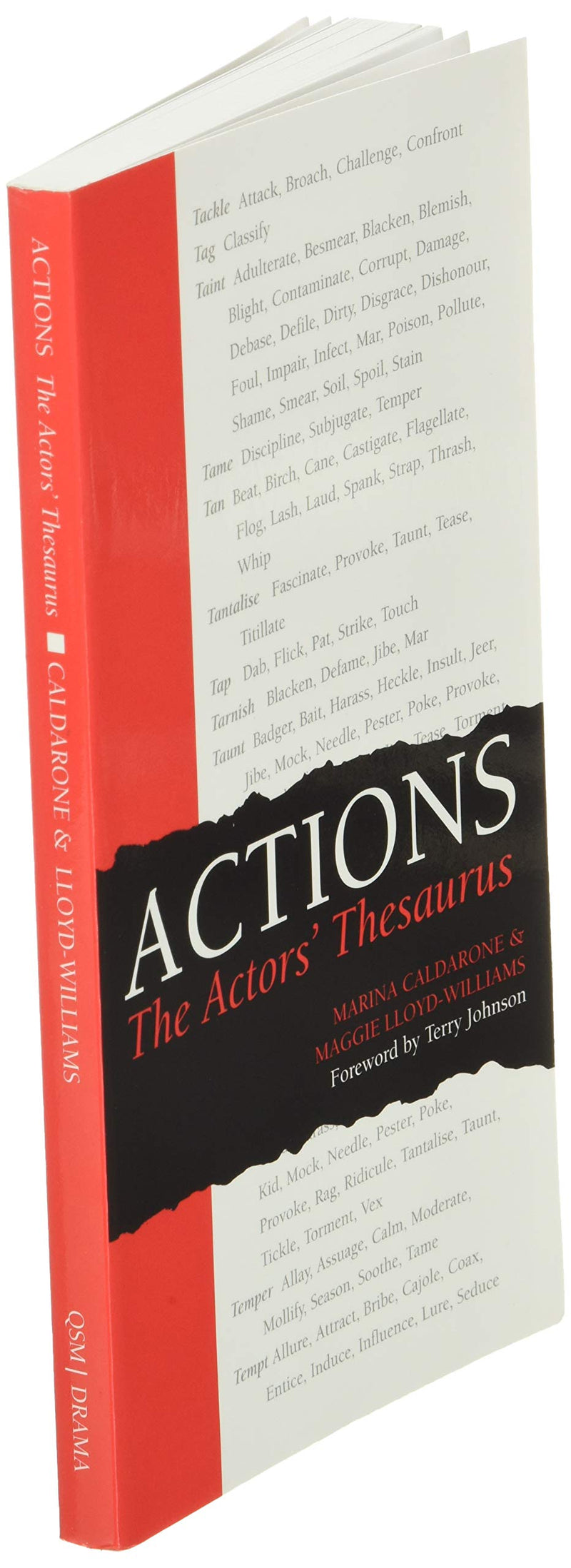 Actions: The Actors' Thesaurus,Used