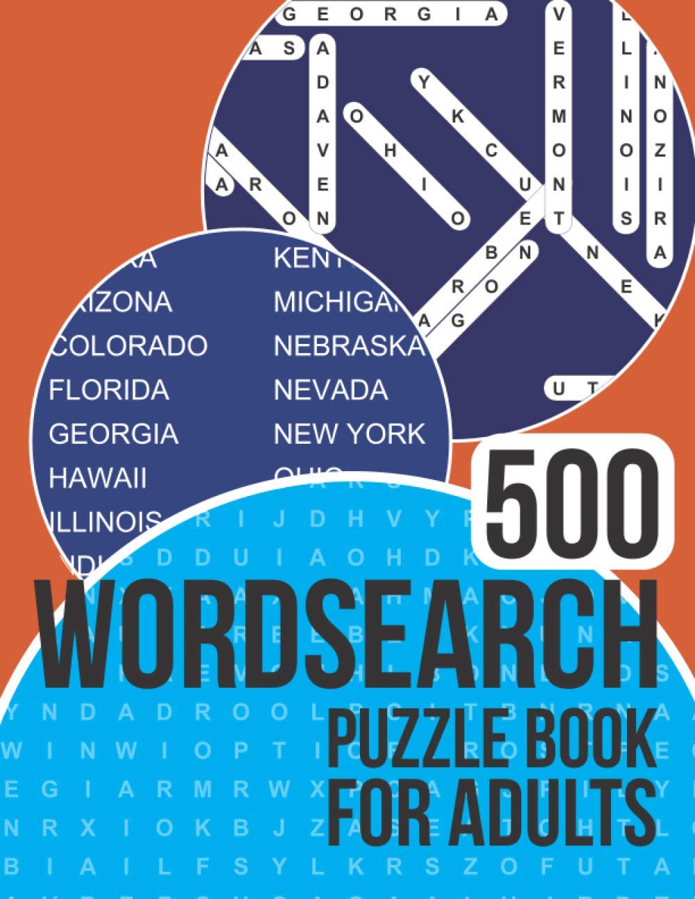 500 Wordsearch Puzzle Book for Adults: Word search book with a massive 500 themed puzzles to enjoy,Used