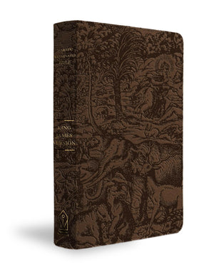Kjv Majestic Illuminated Bible (Brown Leatherluxe)
